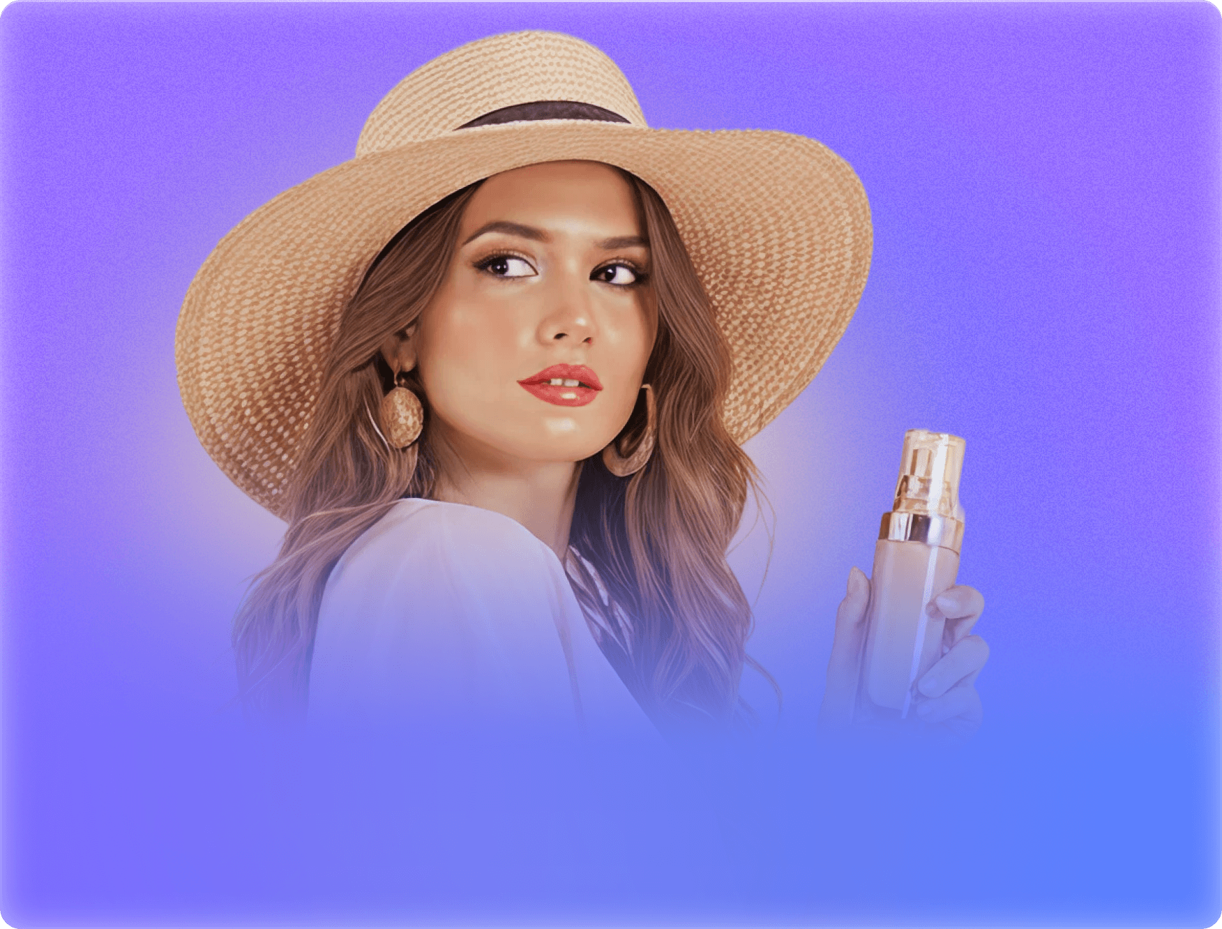 Avatar showcases any product